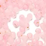 Frosted Transparent Acrylic Beads