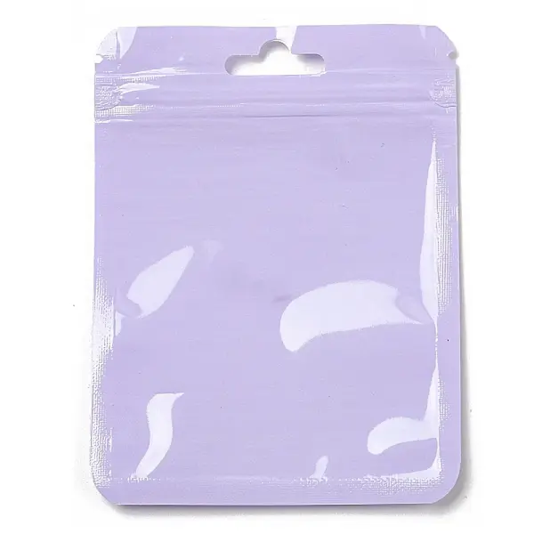 Rectangle Plastic Yin-Yang Zip Lock Bags