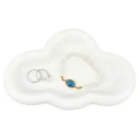 Cloud Shape Ceramic Jewelry Plate