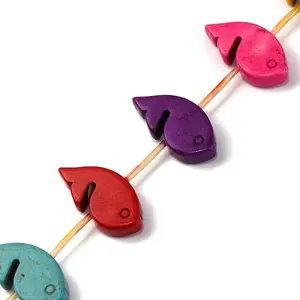 Synthetic Turquoise Beads Strands