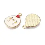 Rack Plating Alloy Enamel Pendants