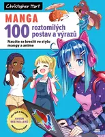 Manga - 100 roztomilých postav a výrazů - Christopher Hart - kniha z kategorie Komiksy