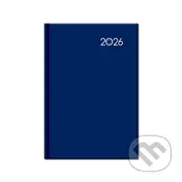 Denný diár FALCON 2026 (modrý) (12-mesačný, A5)