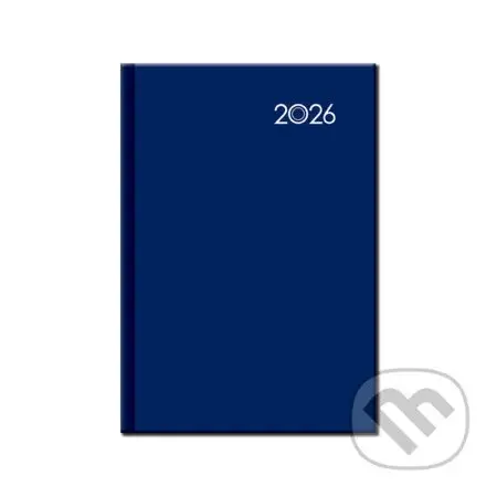 Denný diár FALCON 2026 (modrý) (12-mesačný, A5)