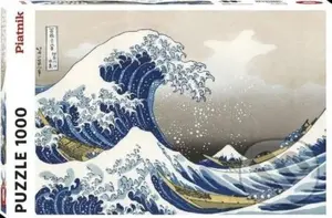 Hokusai: Velká vlna u pobřeží Kanagawy - puzzle z kategorie Umělecké