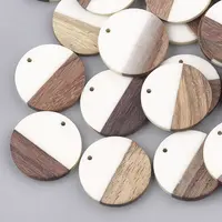 Resin & Wood Pendants