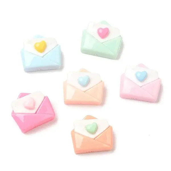 Cartoon Opaque Resin Cabochons