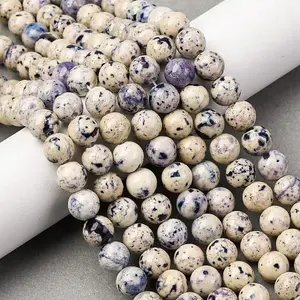 Natural Dyed Marble Beads Strands