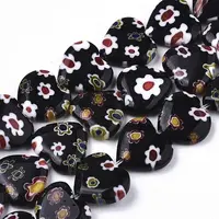 Handmade Millefiori Lampwork Beads Strands