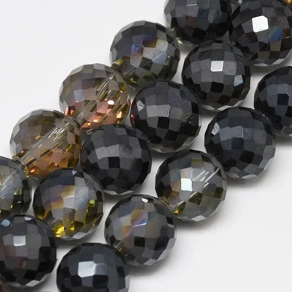 Electroplate Glass Beads Strands