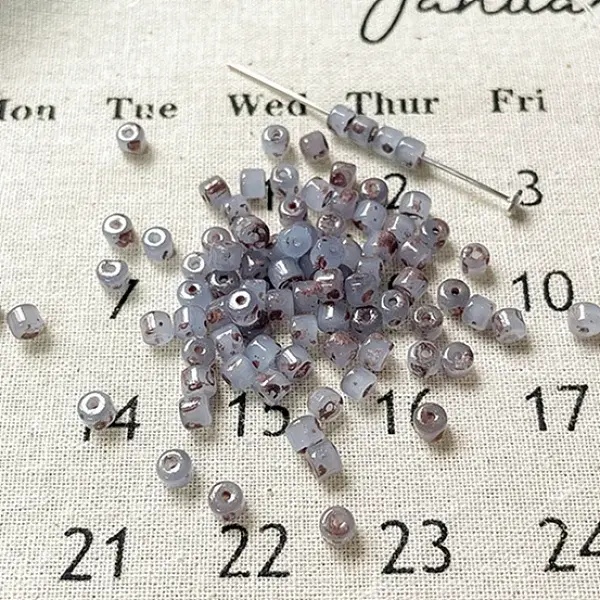 Handmade Lampwork Cylinder Seed Beads