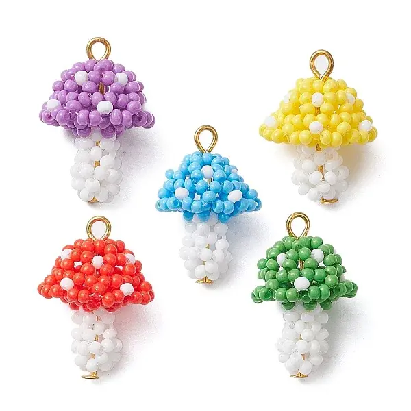Seed Beads Beaded Charms