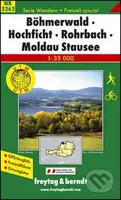 Böhmerwald - Hochficht - Rohrbach - Moldau Stausse 1:35 000