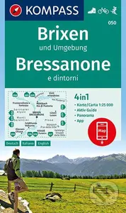 Brixen / Bressanone (und Umgebung / e dinotrni; 4 in 1 (WK 050, 1:25.000))