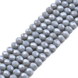 Electroplate Glass Beads Strands