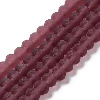 Transparent Glass Beads Strands