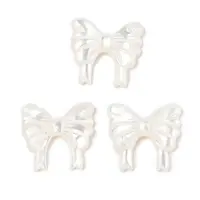 Natural White Shell Carved Cabochons