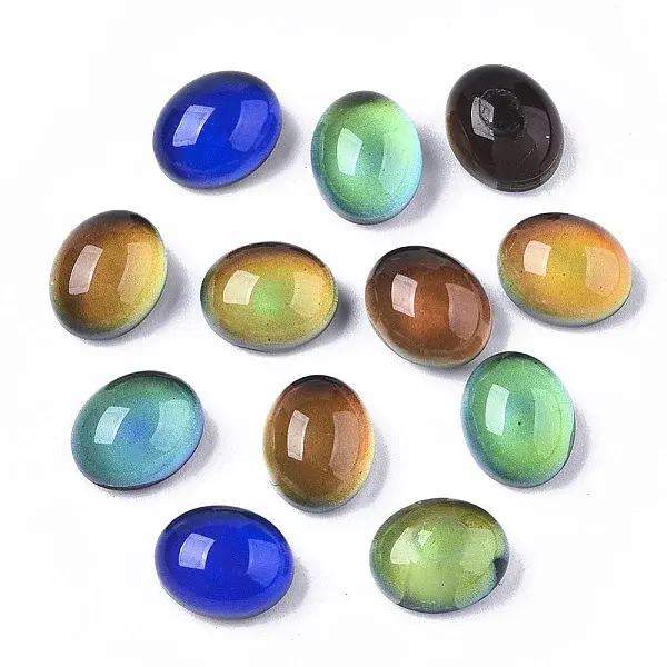 Translucent Glass Cabochons