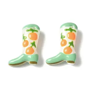 Baking Painted Glass Enamel Beads