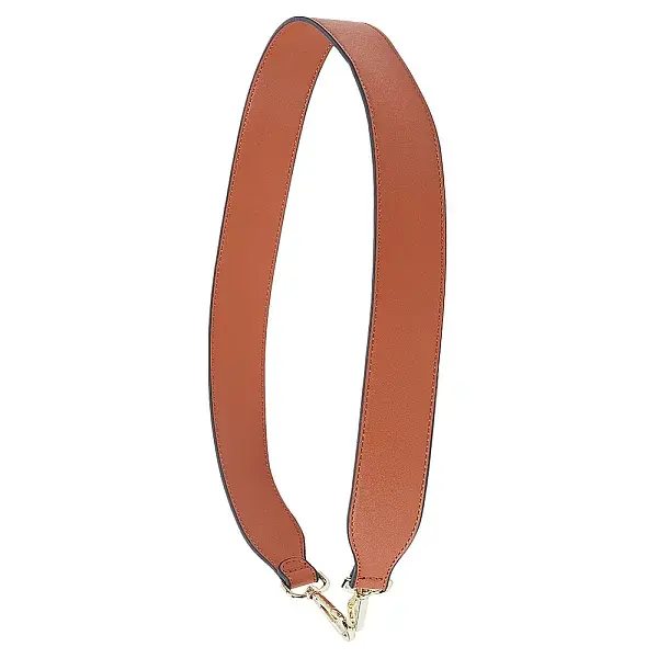 Double-sided Cowhide Leather Wide Bag Handles