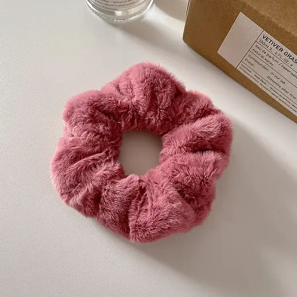 Plush Elastic Hair Accessories