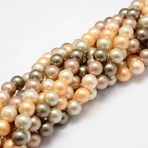 Shell Pearl Bead Strands