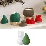 Christmas Theme Candle Silicone Molds