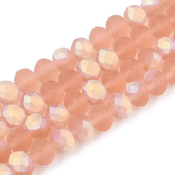 Transparent Glass Beads Strands
