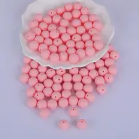 Round Silicone Focal Beads