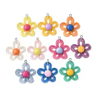 Transparent Resin Pendants