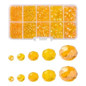 Electroplate Glass Beads Strands