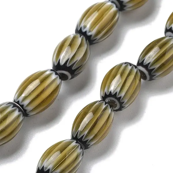 Handmade Millefiori Lampwork Beads Strands