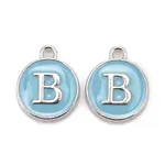 Platinum Plated Alloy Enamel Charms