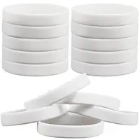 Flat Plain Silicone Cord Bracelet for Men Women