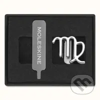 Moleskine  - ozdoba na zápisník - znamenie zverokruhu Panna