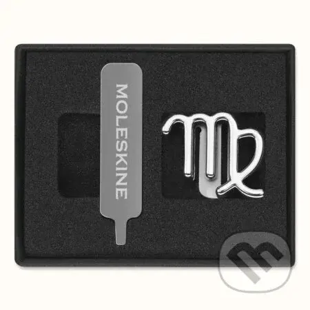 Moleskine  - ozdoba na zápisník - znamenie zverokruhu Panna