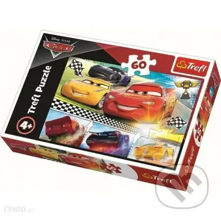 Cars 3 - puzzle z kategorie 15 - 60 dílků