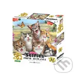 Kočičičí Selfie - puzzle z kategorie Zvířata