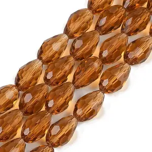 Transparent Glass Beads Strands
