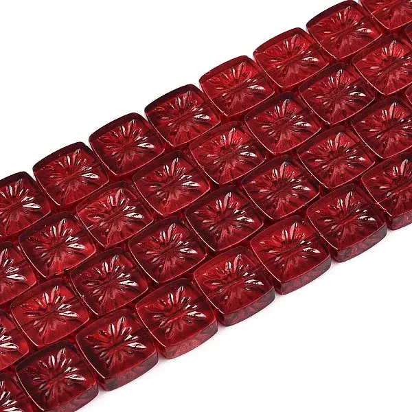 Transparent Glass Beads Strands