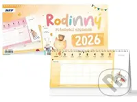 Stolní Rodinný plánovací kalendář 2026