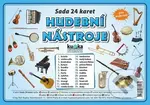 Sada 24 karet - hudební nástroje - Petr Kupka - kniha z kategorie Mateřská škola a předškoláci