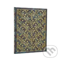 Paperblanks - týždenný diár Wildflower Song 2026 (ultra, horizontálny, elastické zatváranie)