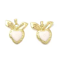 Brass Enamel Pendants