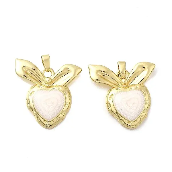 Brass Enamel Pendants