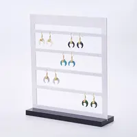 Acrylic Organic Glass Earrings Displays