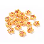 UV Plating Rainbow Iridescent Acrylic Beads