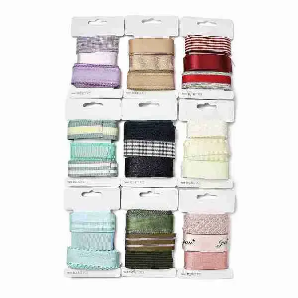 3 Styles Polyester Ribbon