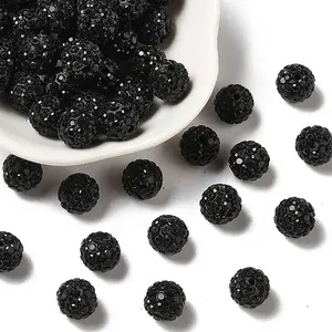 Pave Disco Ball Beads