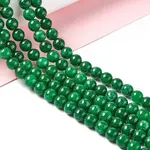 Natural White Jade Round Beads Strand